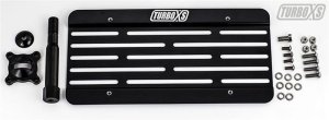 Subaru WRX STI License Plate Relocation Kit - Turbo XS - TowTag - `15-`27